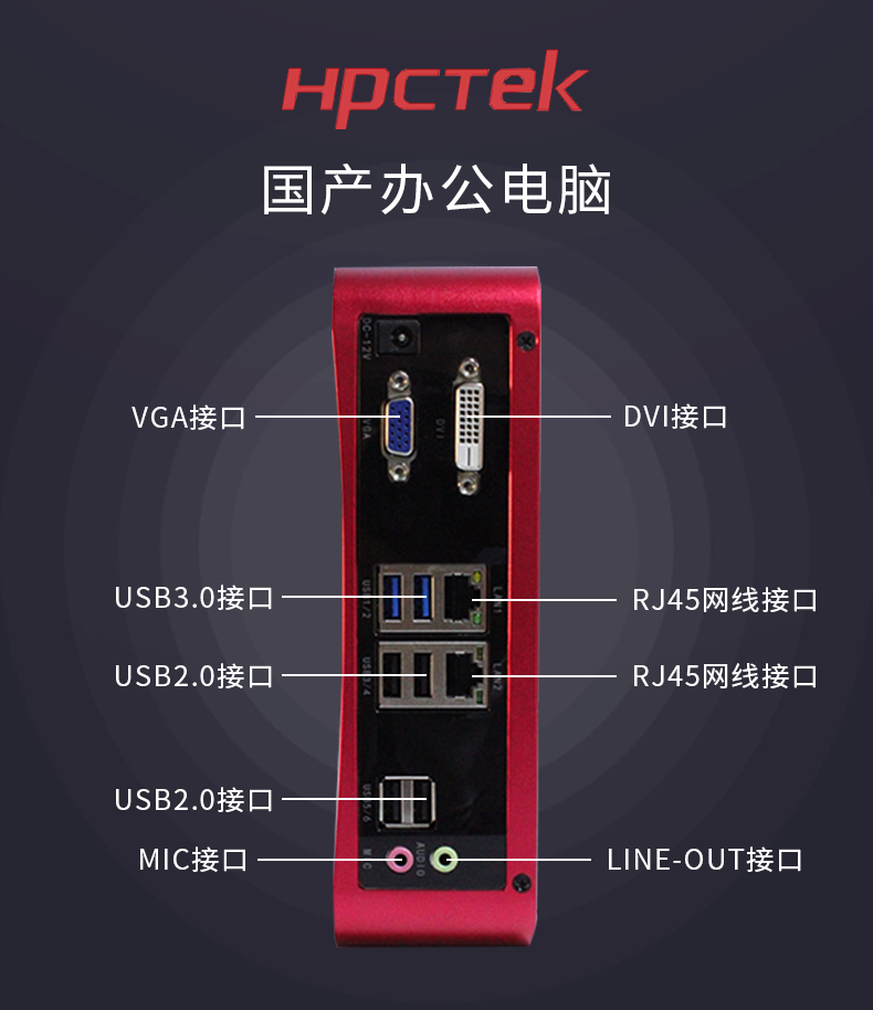 【它來了】基于龍芯3A4000的國產(chǎn)辦公電腦-桌面型機箱來了~